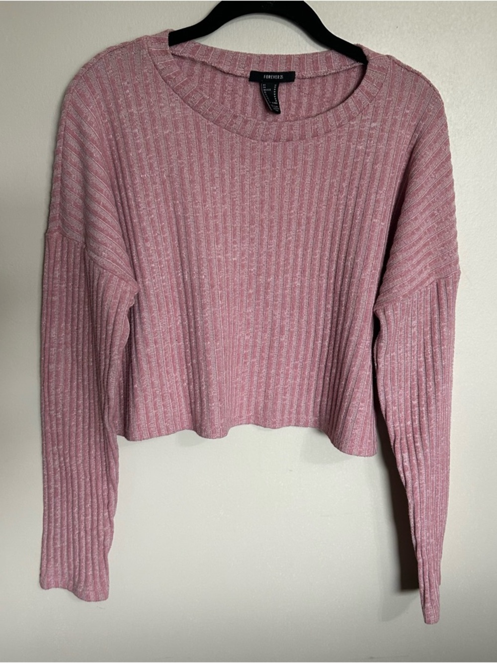 F21 Sweater Dusty Rose